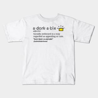 Adorkable definition shirt Kids T-Shirt